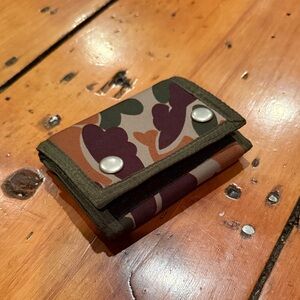 Camouflage Wallet with Velcro Closure